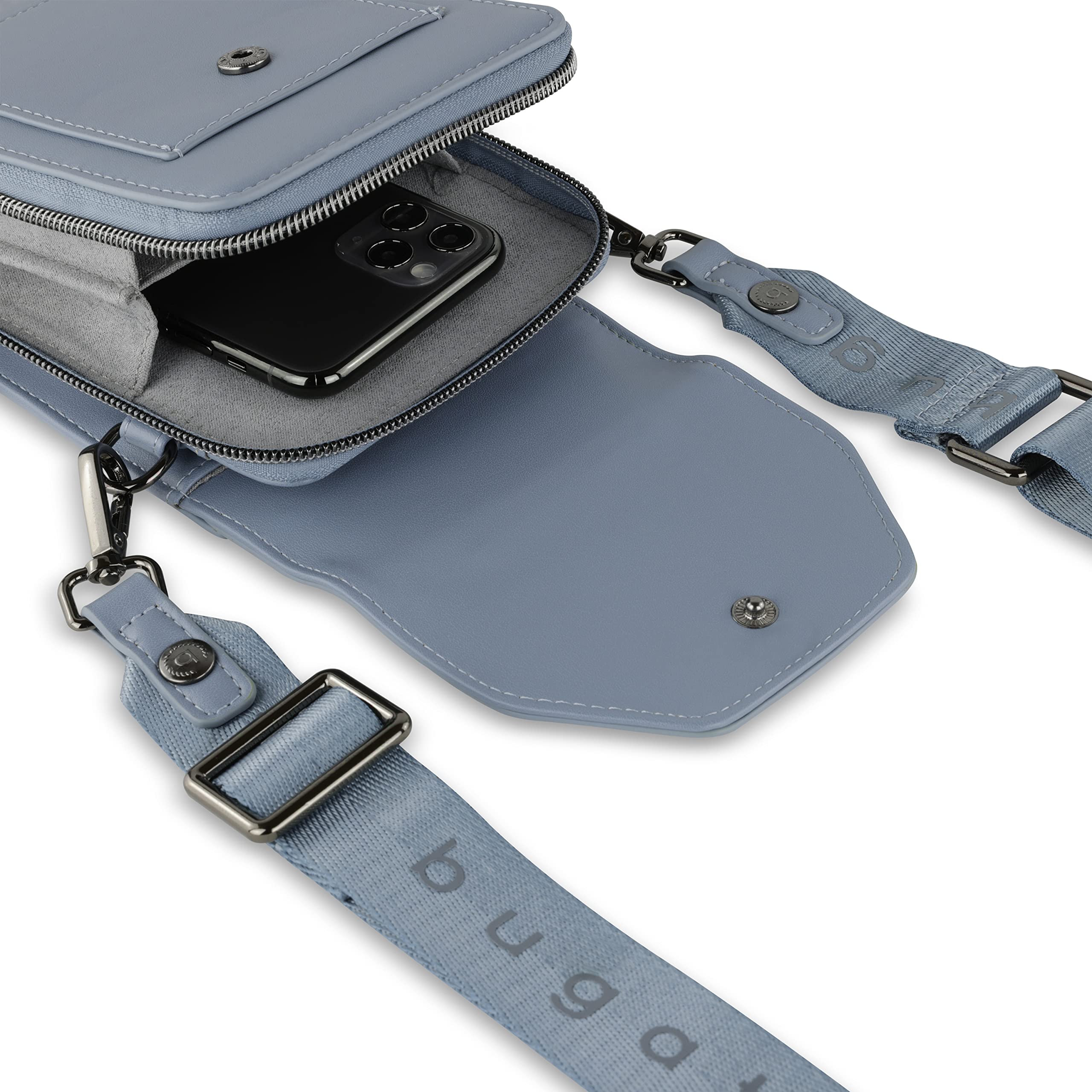 bugatti Almata Bolso para Movil Mujer Bandolera, Bolso Cartera