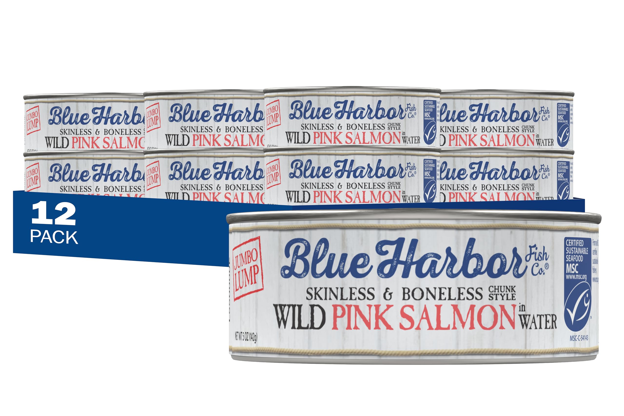 Wild Pink Salmon – with Sea Salt