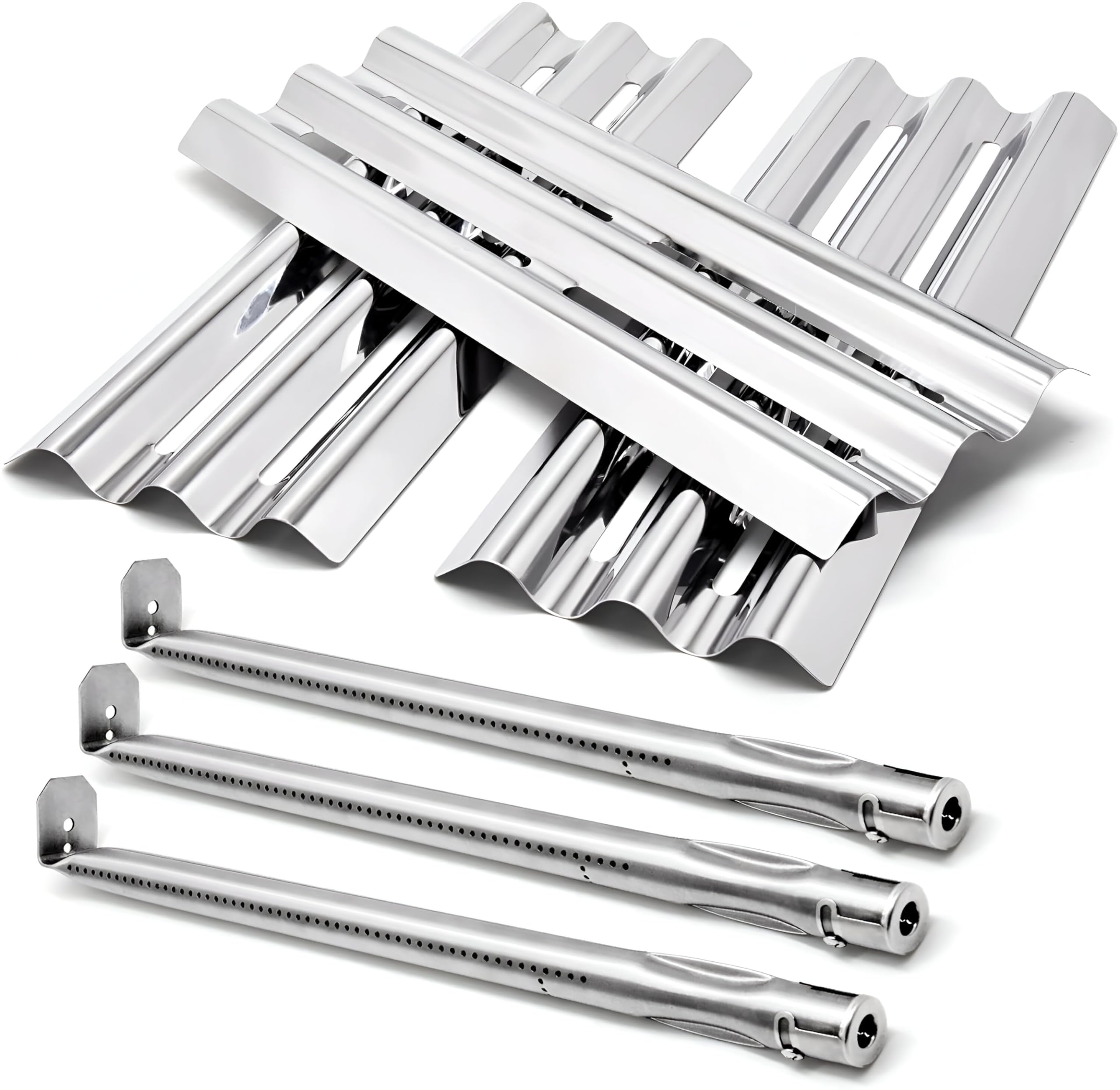 Nordic Bbq Store 3-Pack, Grill Parts for Napoleon LEX 485, LEX 605, LEX 730, Mirage 485 605 Series Grills, Built-in LEX 485, Sear Plates & Burner Replacement Parts for Napoleon Grill Accessories