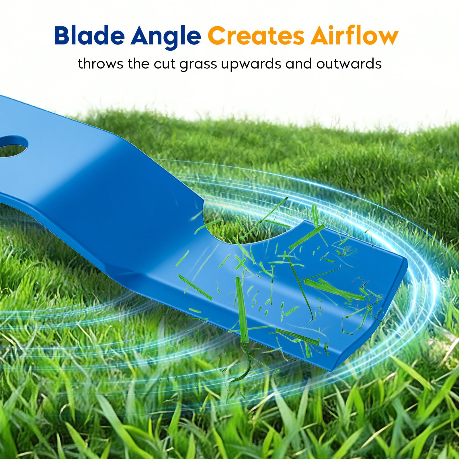 Aeagle Hoja de cortacésped con muescas para cortacésped Ariens Zoom Gravely ZT Zero Turn de 42 pulgadas, sustituye a 04265400 915159 915161 915171 915233 915323, paquete de 3