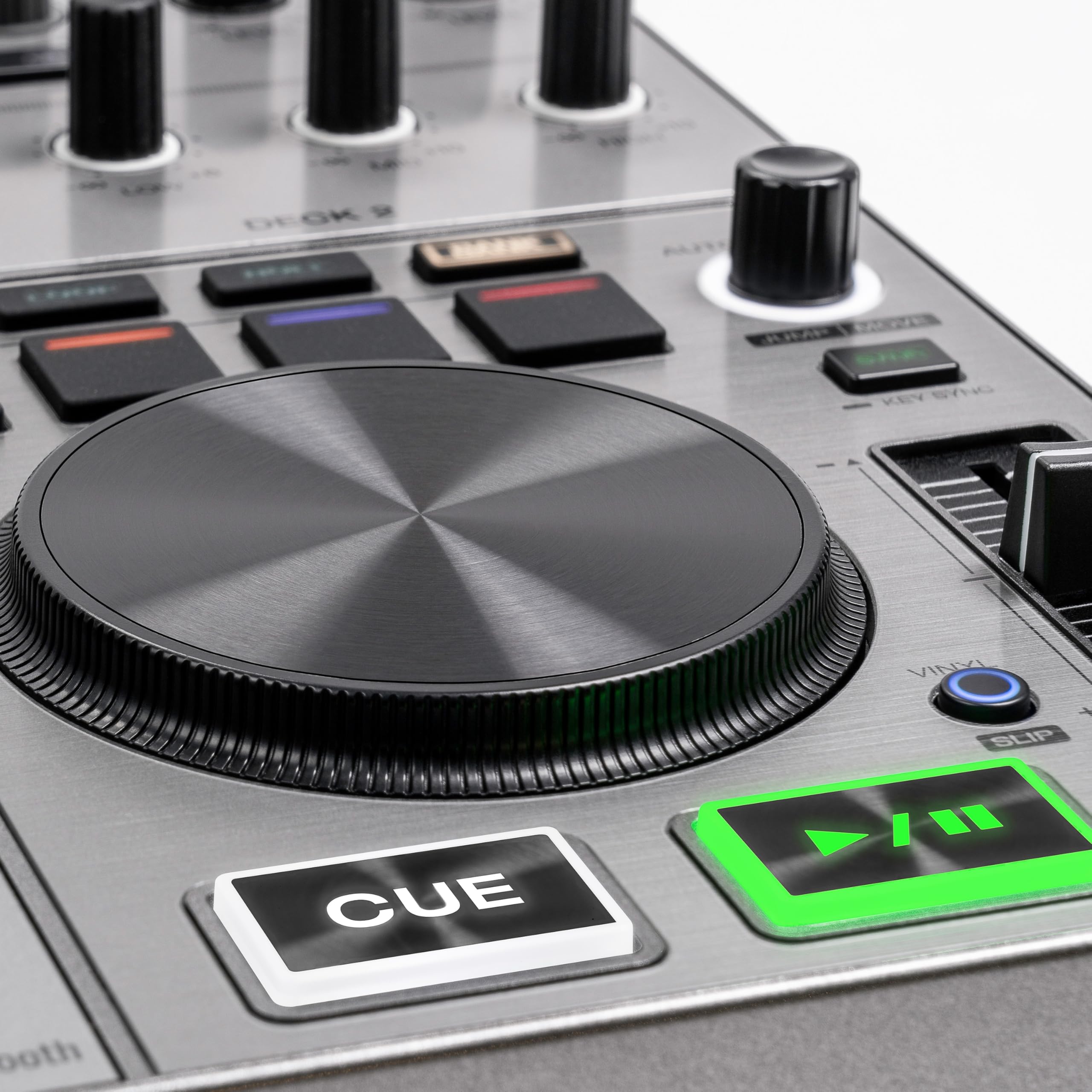 Denon DJ PRIME GO+ Controller DJ 2 deck Wi-Fi Bluetooth touchscreen 7" batteria