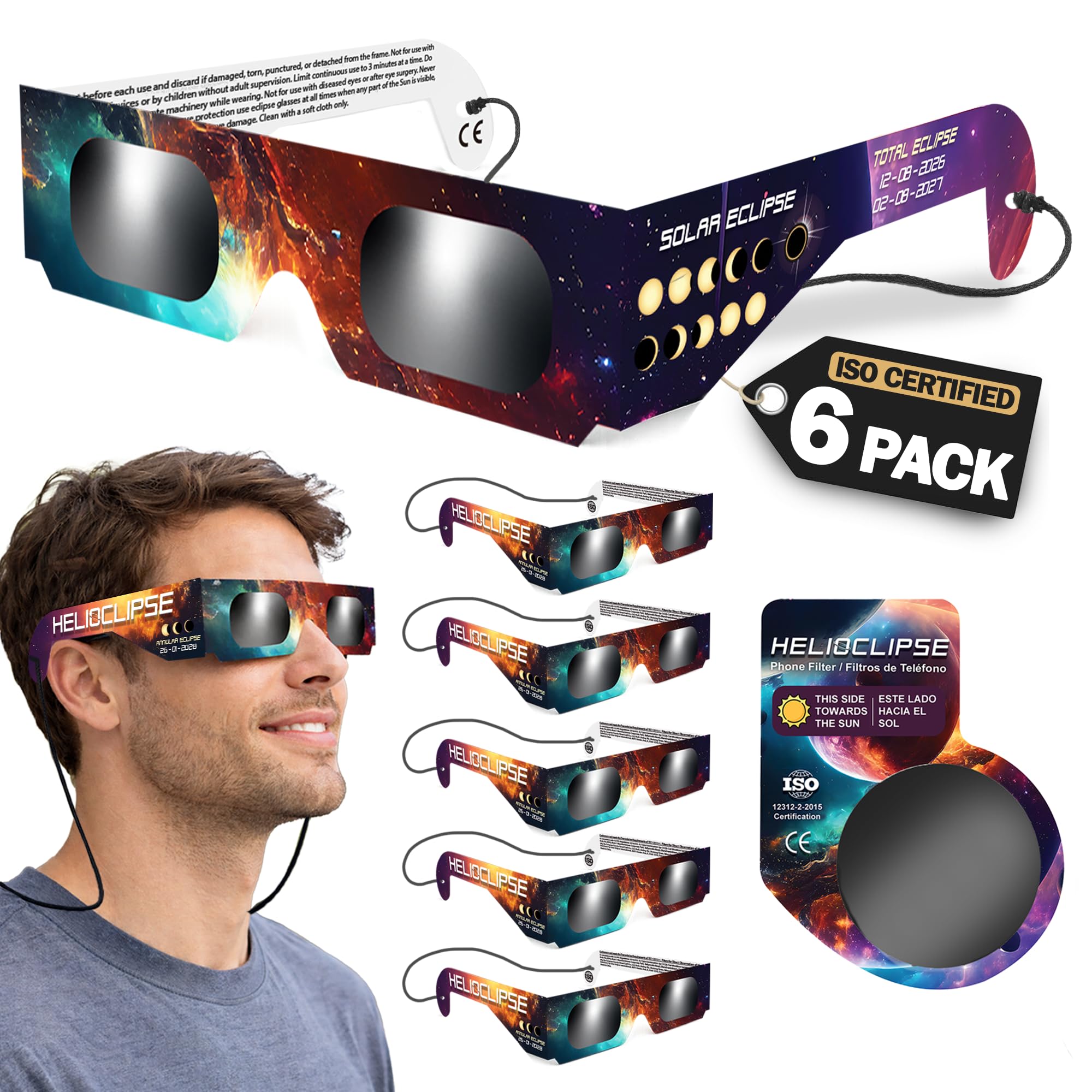 Helioclipse Solar Eclipse glasses