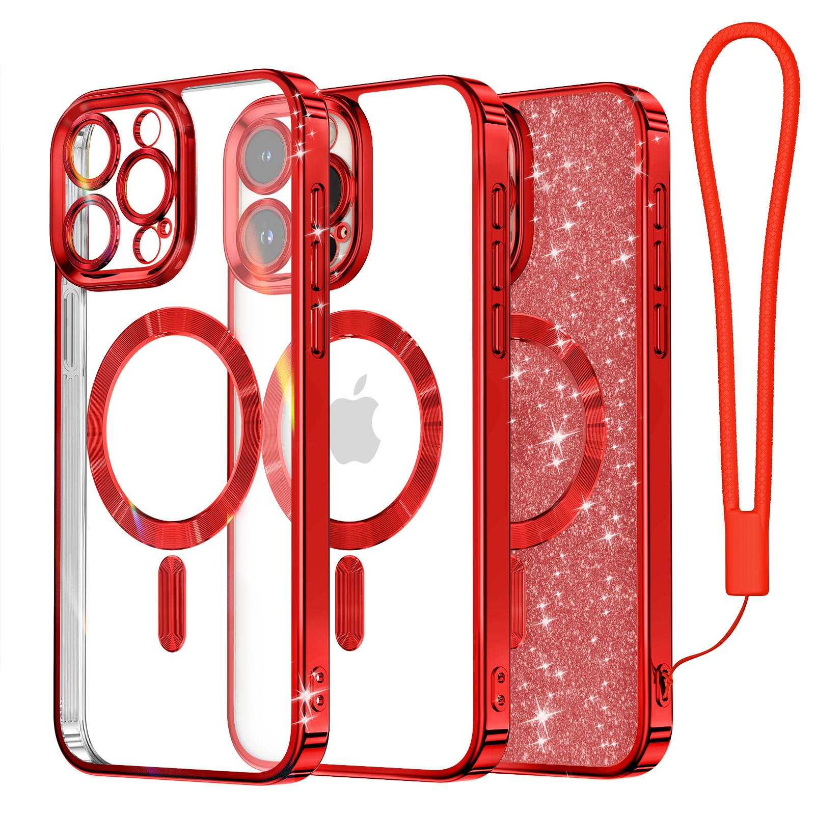 Coque iPhone 15 Pro protège objectif résolvant les risques de chute avec sa dragonne femme - 7