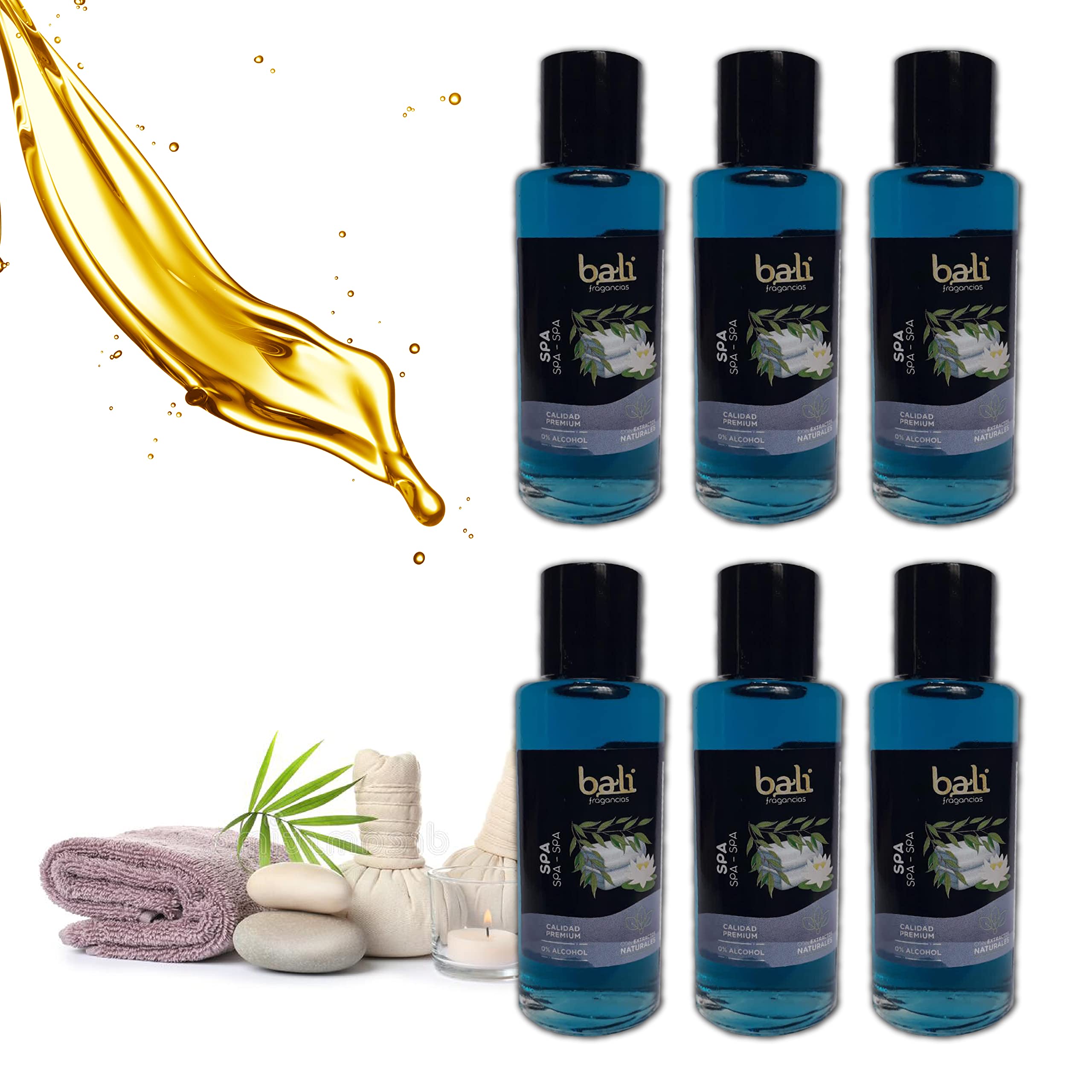 Bali fragancias Esencia al Aceite de Vainilla para Humidificador. Ambientador Dulce en Esencia para Difusor. El color puede variar, 50 ml — view 8