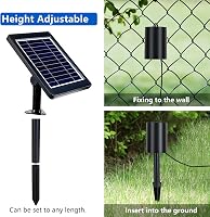 FLOWood Napelemes Tólevegőztető, 4W 3 Üzemmódú Oxigénpumpa 2200 mAh Akkumulátorral, 54l/h Légáramlás, Kerti Tavakhoz, Akváriumokhoz 3