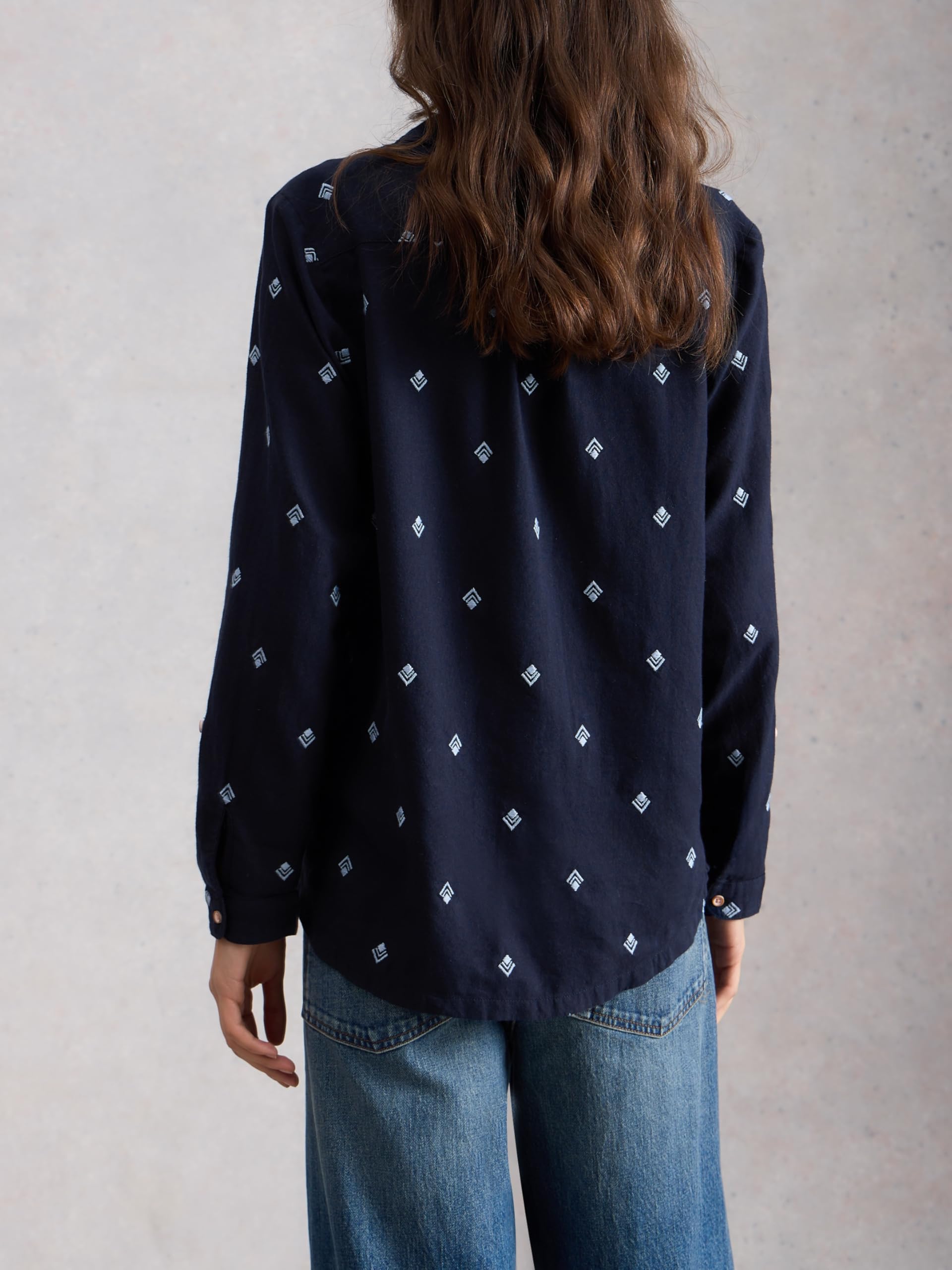 White Stuff Damenbluse Sophie aus Bio-Baumwolle – Moderner Stil