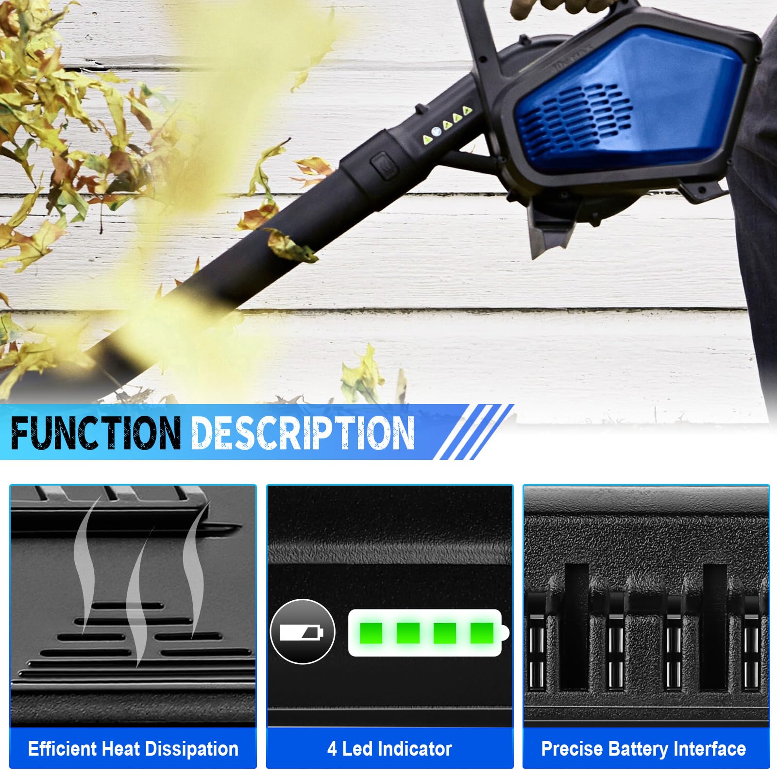 Batería de repuesto de 40 V 6.0 Ah para Kobalt 40 V MAX 2540C-06, batería recargable de iones de litio para Kobalt KB640-03 KB540C-06 KB245-06 KB240-06 Kb540-06 para herramientas eléctricas