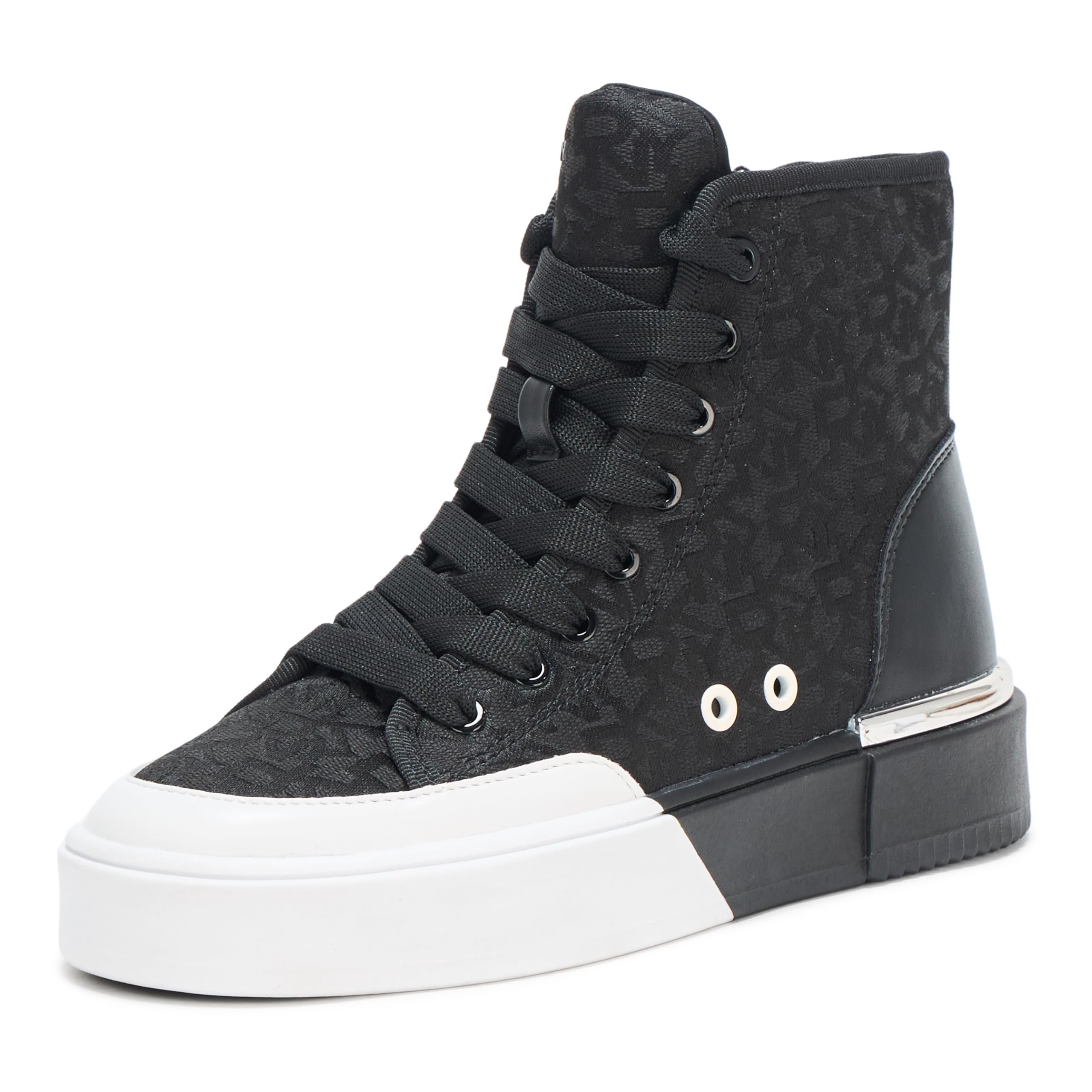 

                                                    DKNY Women's Shoes boots, black/white, 95