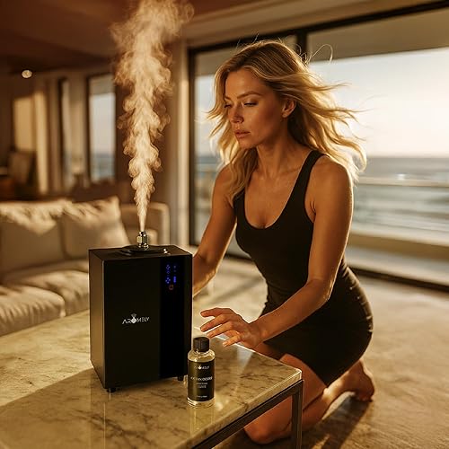 Miniatura 6 de Aromely Difusor inteligente de aroma de HVAC con Bluetooth, difusor sin agua para aromaterapia, nebulizante, para el hogar, oficina, habitación