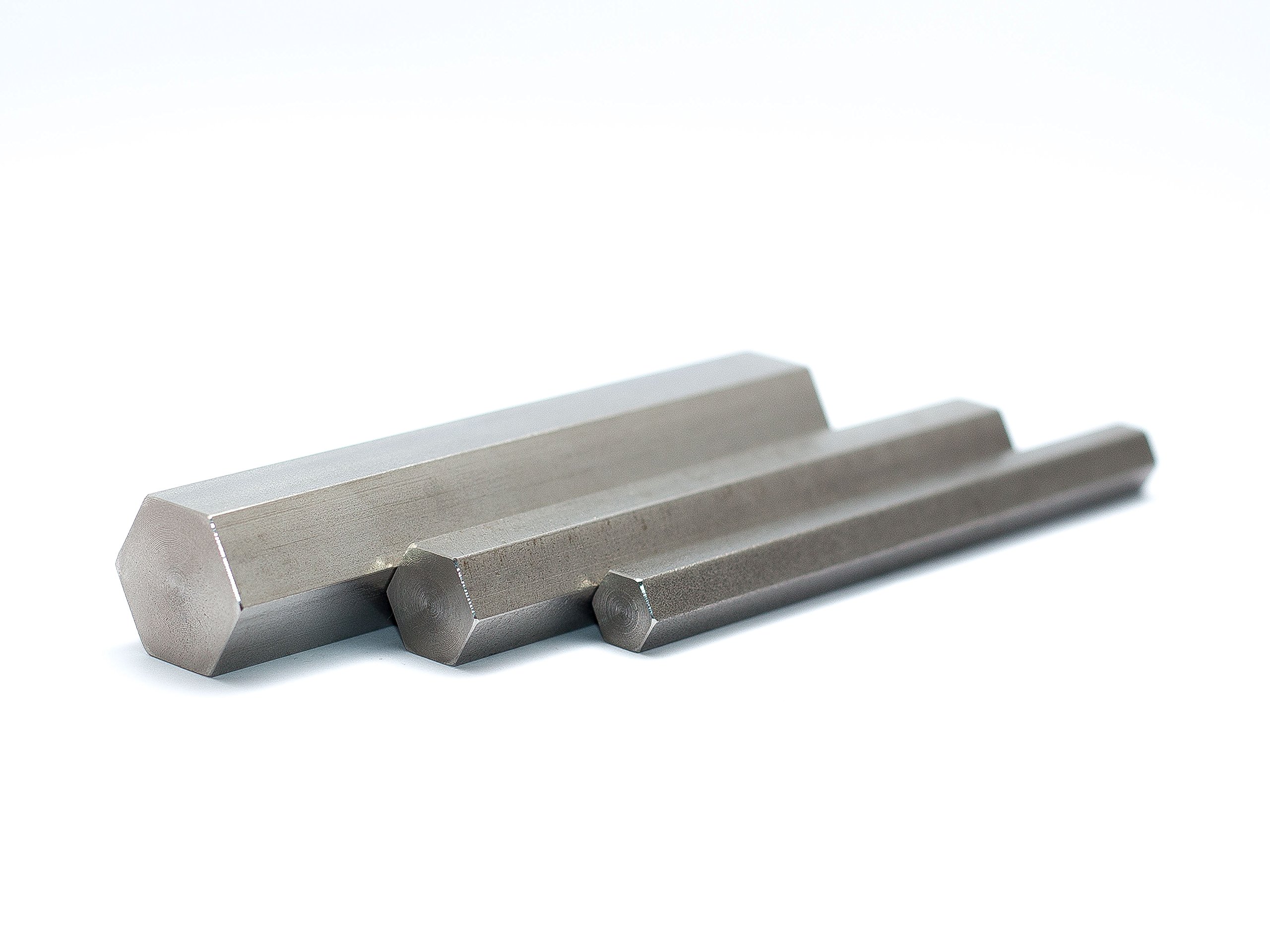 Sechskantstahl C45 + C h11 Schlüsselweite SW10mm Länge 500mm Sechskantstange