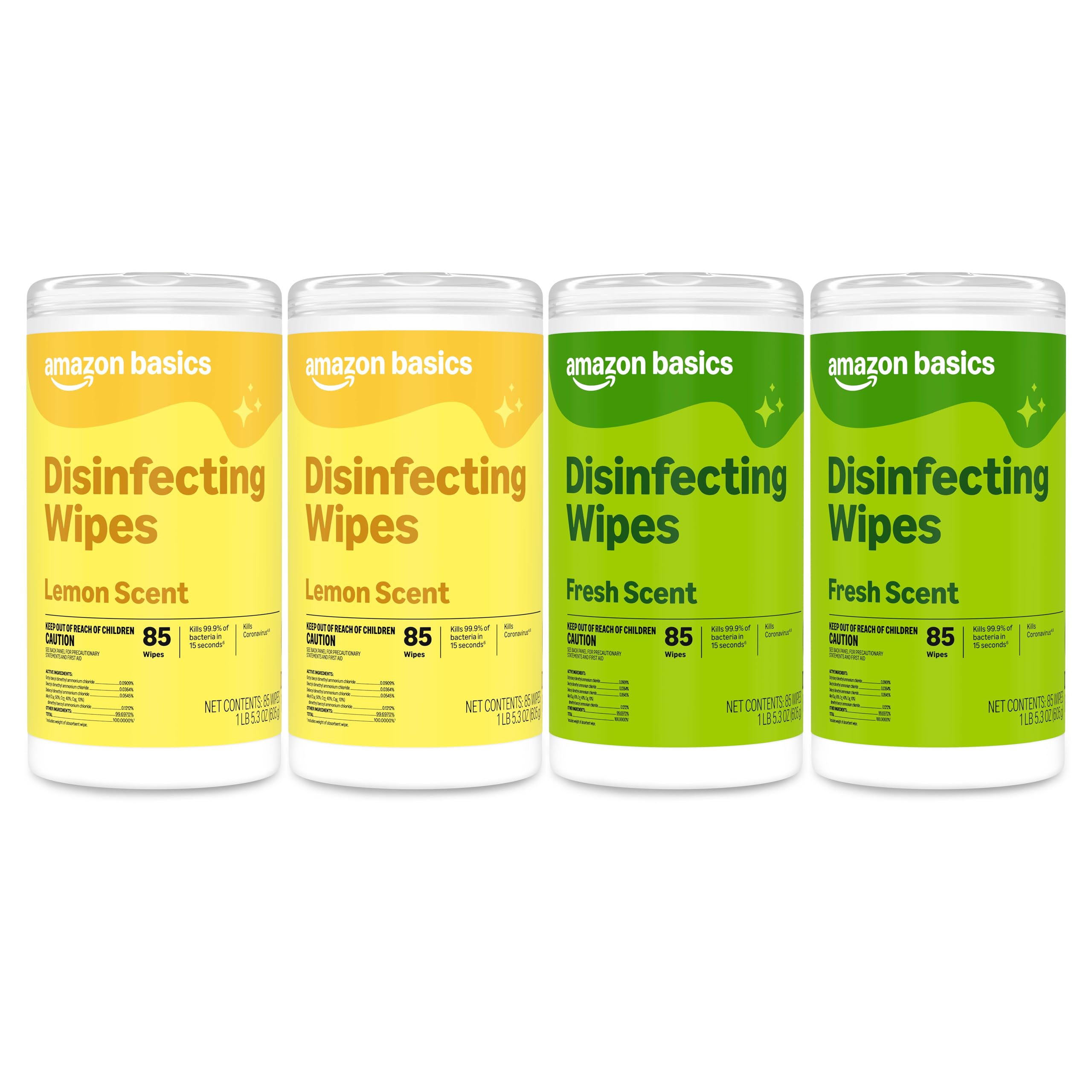 Amazon Basics Disinfecting Wipes