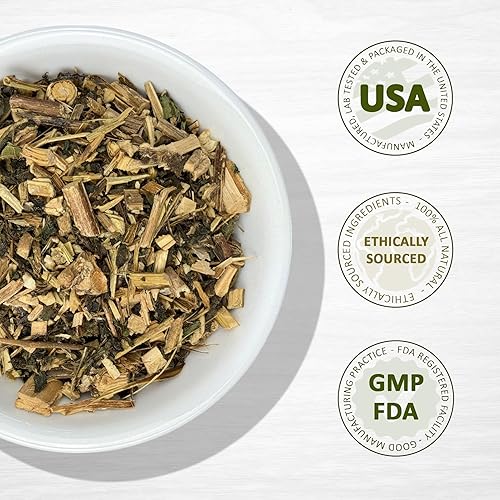 Miniatura 4 de Evergreen Herbs Capitaneja Herb - Capitaneja 8 oz. Árnica capitaneja, capitaneja anaranjada, palo espino, barba corona, bolsa resellable de pie para