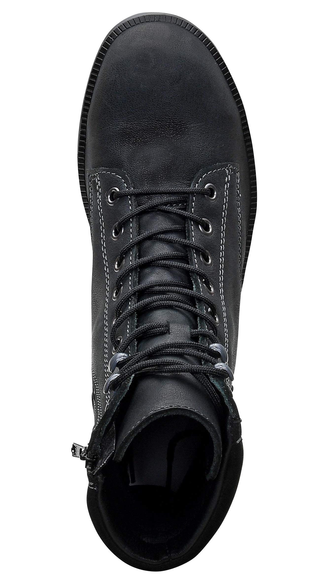 ELTEN NIKOLA black Mid ESD S2 | Sicherheitsschuhe für Damen & Herren, Stahlkappe, leicht, atmungsaktiv, Gr. 38
