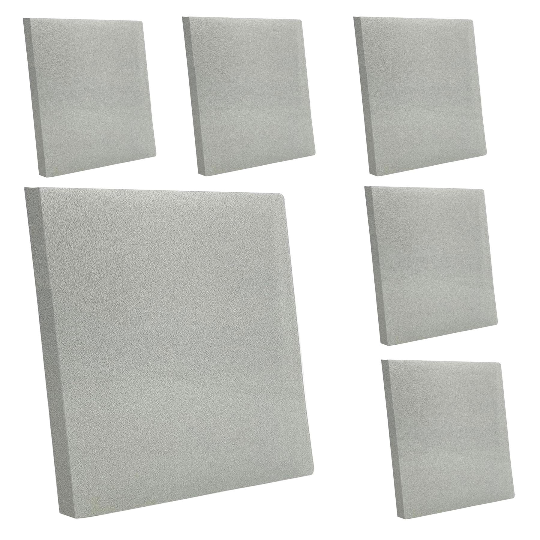 Set of 6 Display Books with 40 Plastic Pockets Home Office School Folder Clear Plastic Pages Presentation Pocketbook Glossy Cover [Silver]