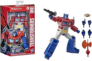 Transformers R.E.D. The Transformers G1 Optimus Prime Action Figure