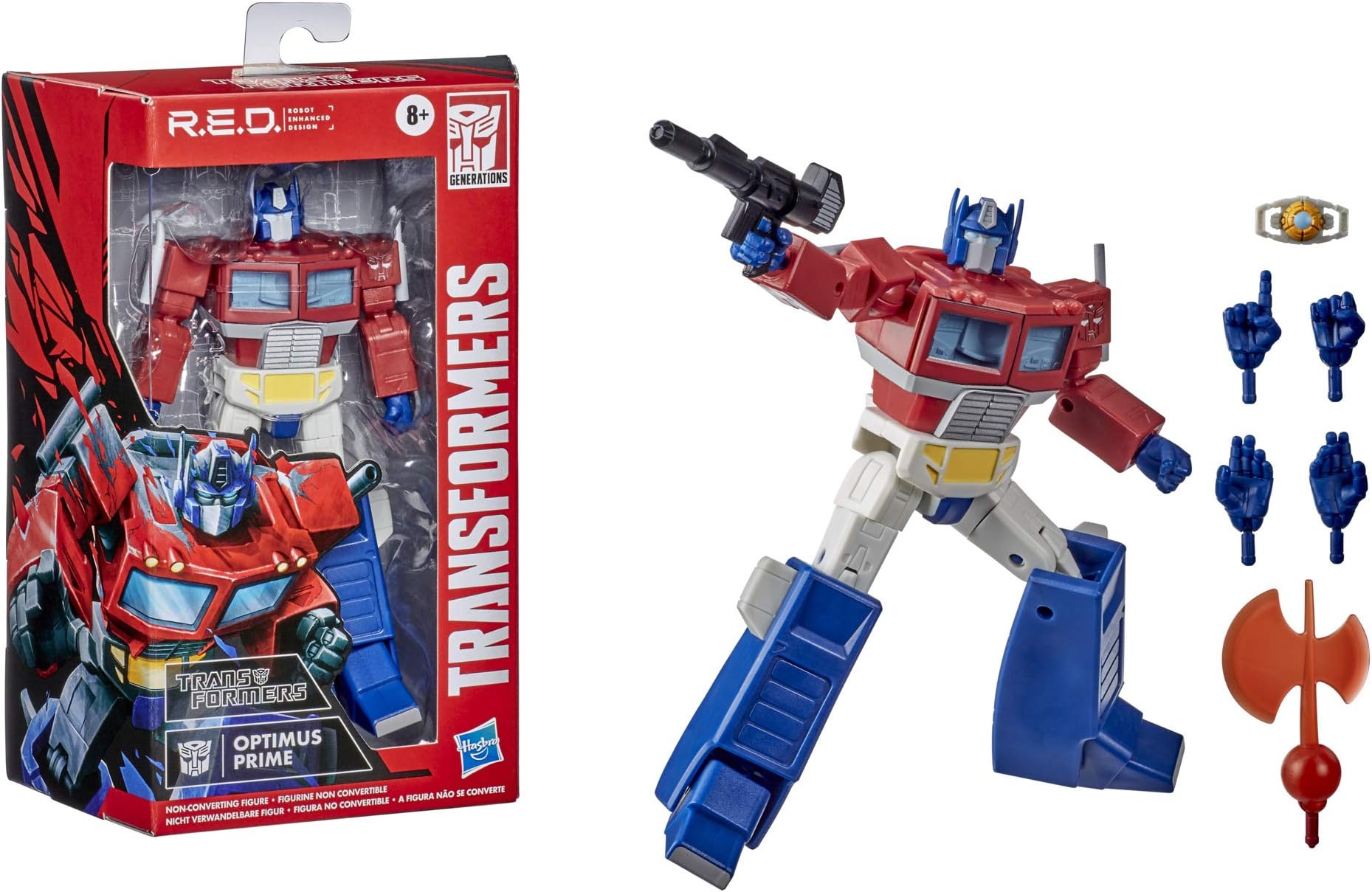 R.E.D. [Robot Enhanced Design] The Transformers G1 Optimus Prime, Non-Converting Figure
