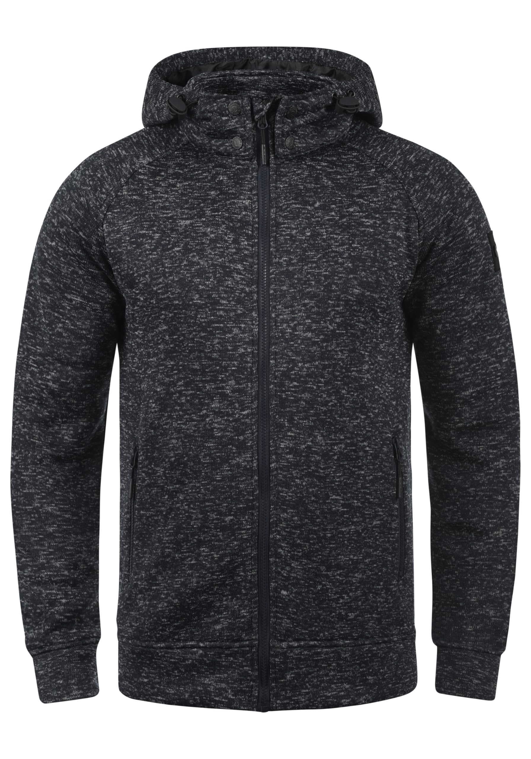 Indicode IDChillingworth Herren Fleecejacke Sweatjacke Jacke mit Kapuze