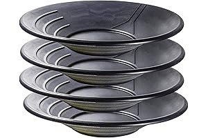 SE 14" Gold Pan Kit for Efficient Mineral Prospecting