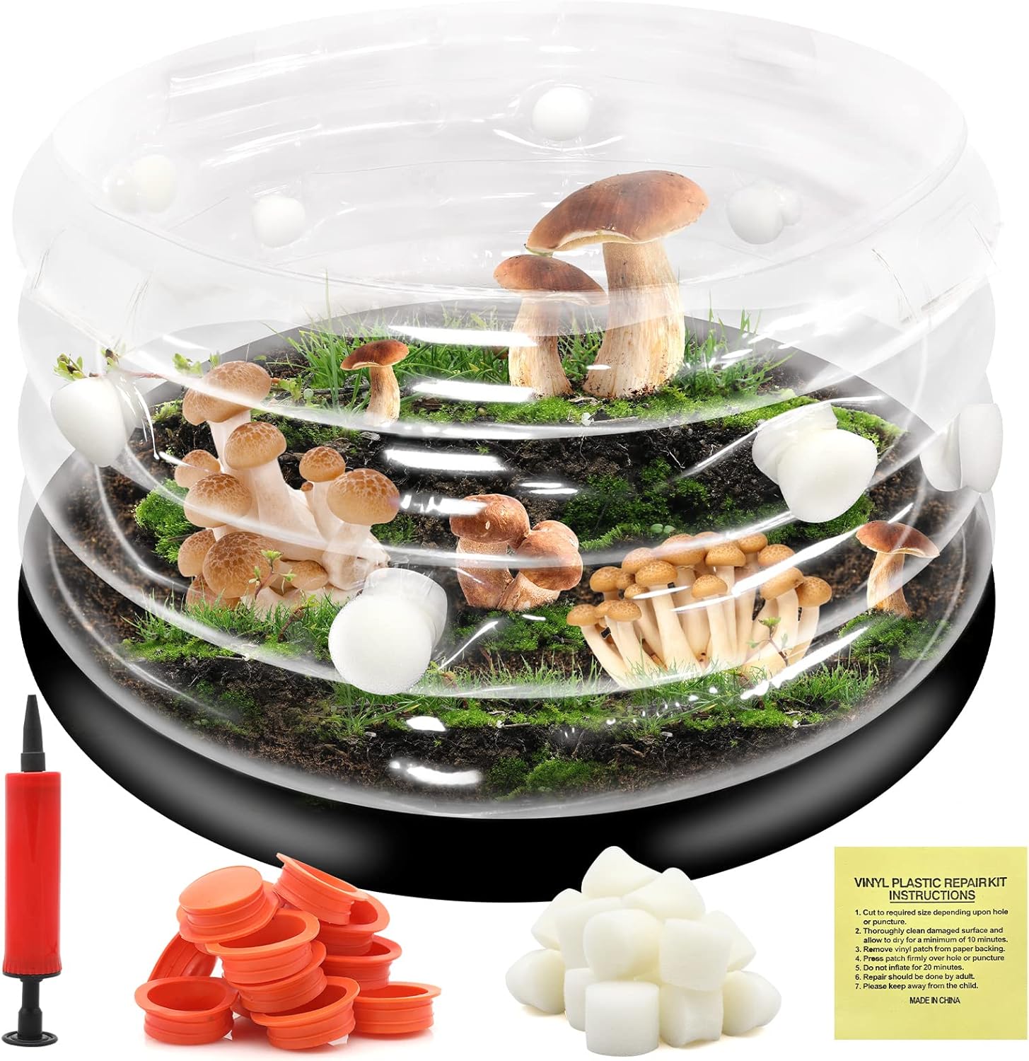 Monotub,Morel Shiitake Mushroom Growing Kit,Morel Mushroom Spore Kit