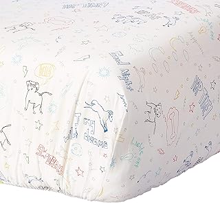 paw print crib sheets