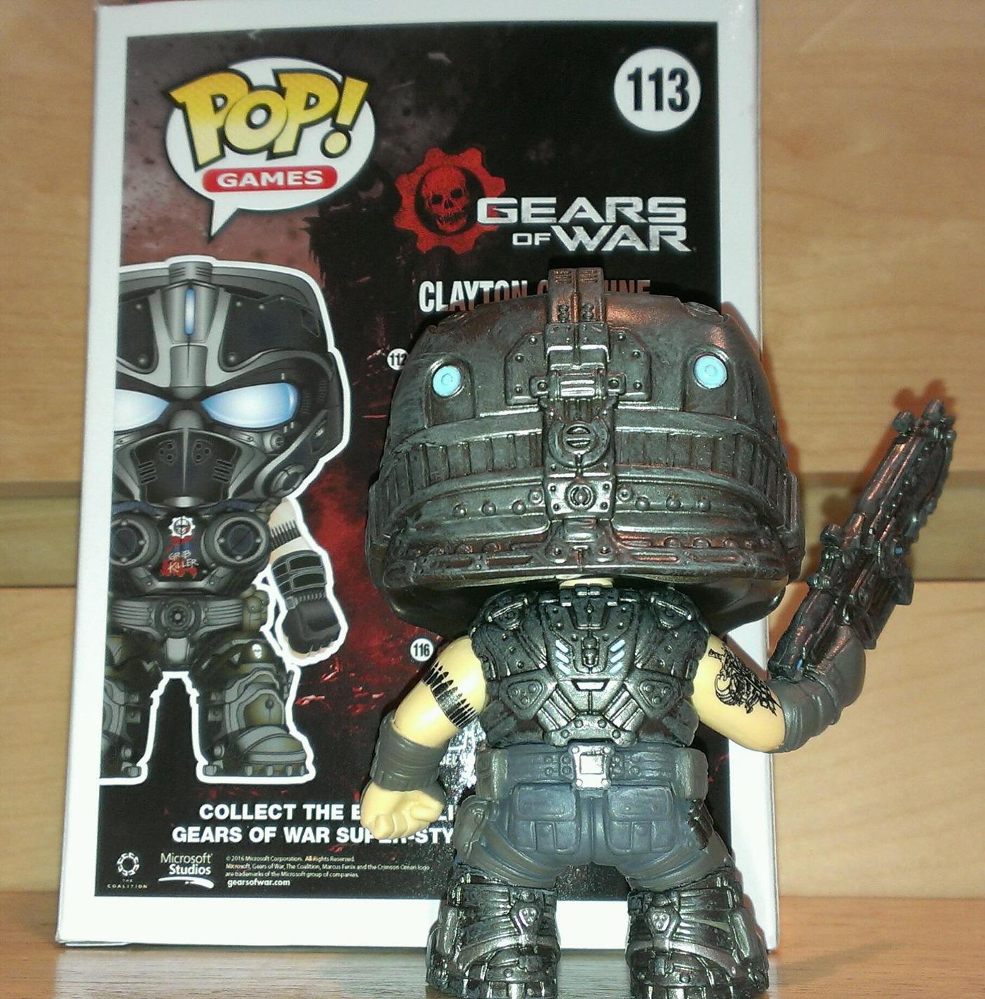 Funko POP Games Gears of War Clayton Carmine Action