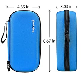 YOUSHARES Insulin Cooler Travel Case - Handy Medication Insulated Diabetic Carrying Cooling Bag for Insulin Pen, Glucose Meter and Diabetic Supplies with 3 Cooler Ice Pack