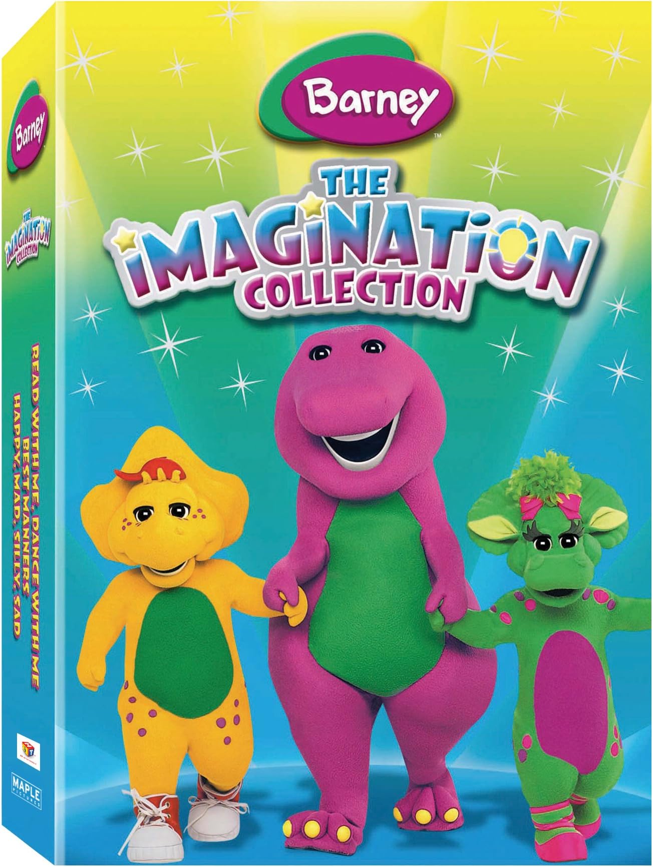 Barney: The Imagination Collection (Read With Me, Dance With Me / Best Manners / Happy, Mad, Silly, Sad)