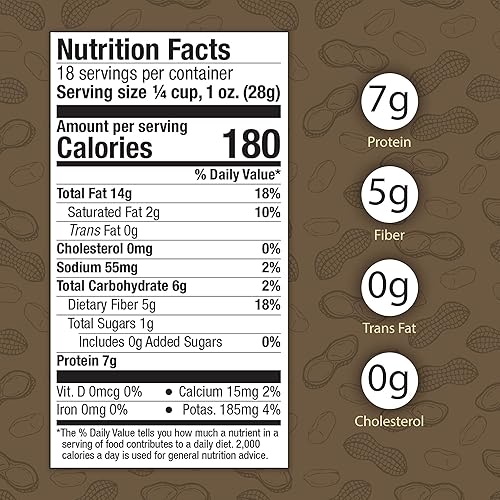 Miniatura 4 de Virginia Diner Holiday Plaid Gourmet - Cacahuetes salados extra grandes de Virginia, 18 onzas