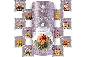 Fruit Blooming Teas – 12 Unique Flower Teas in 12 Flavors –TEA...