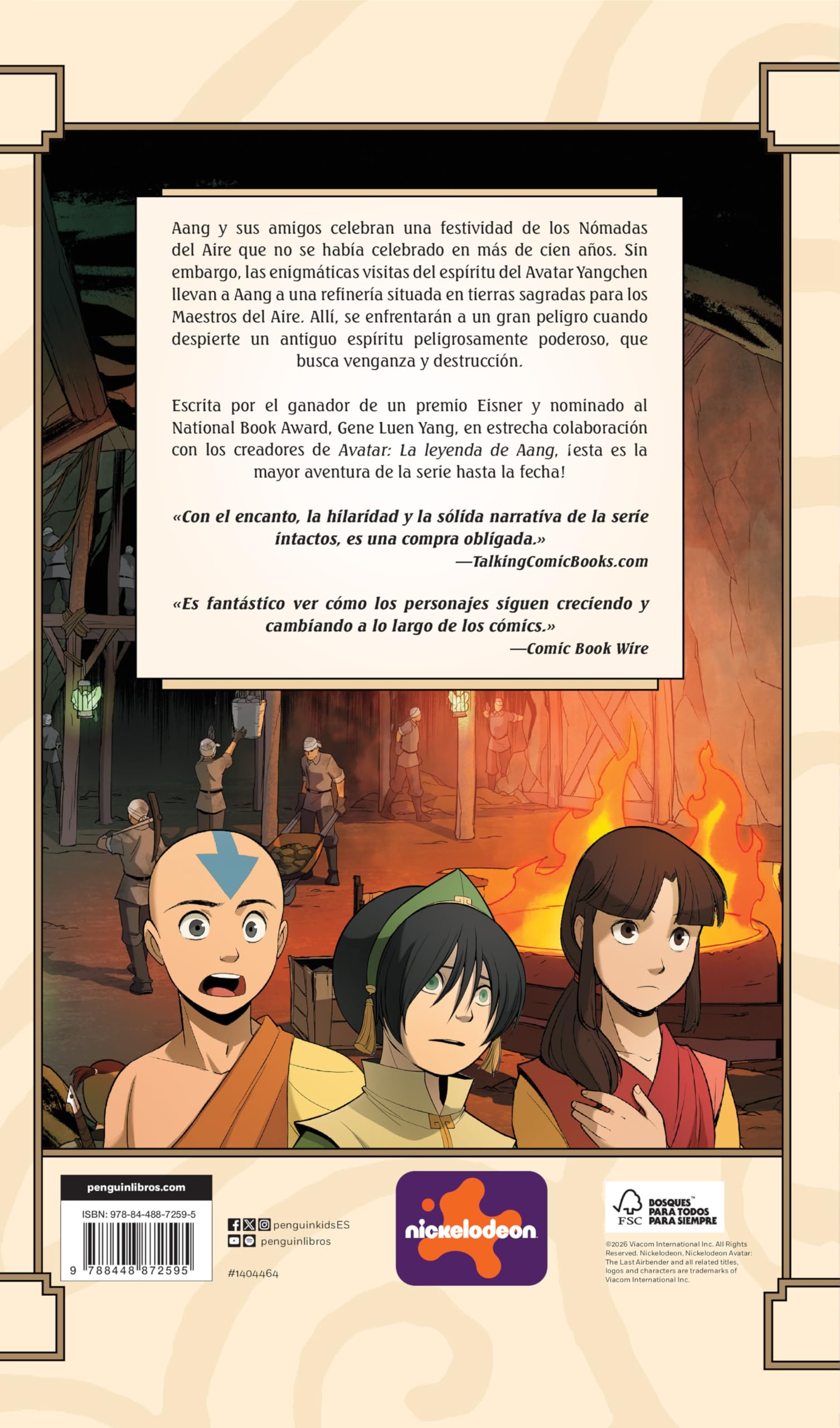 AVATAR 3 - La leyenda de Aang. La grieta - Edición en español (Nickelodeon)