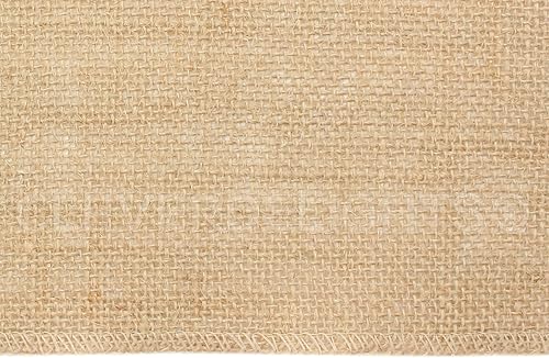 Miniatura 6 de CleverDelights Cuadrados de arpillera de 20 pulgadas, paquete de 4, arpillera de yute de alta calidad, bordes acabados, 20 x 20 pulgadas