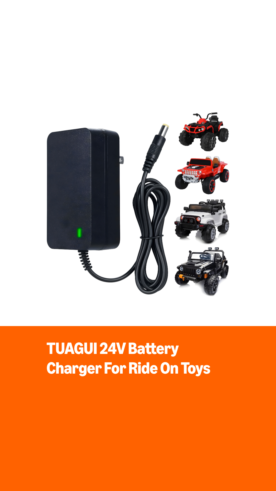 K⭐︎H⭐︎A Amazon.com: 24V Battery Charger for Ride on Toys,24V Charger for