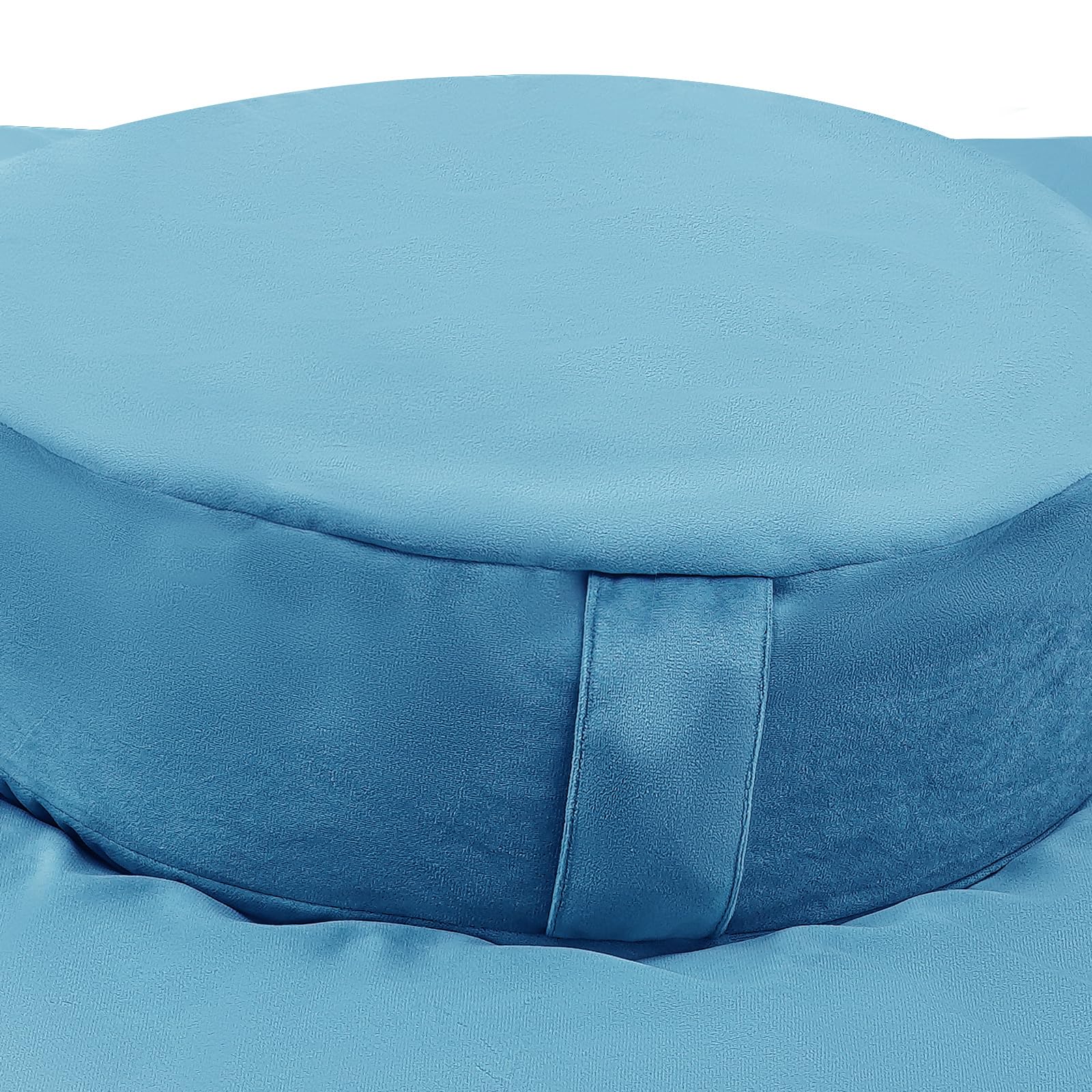 WooDerson Set di cuscini da meditazione, set di cuscini da meditazione, quadrati, con cuscino rotondo, moderni, per camera da letto, soggiorno, sala yoga