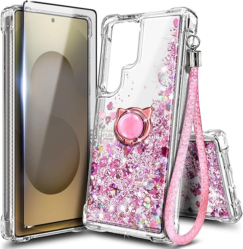 Miniatura 459 de NGB Supremacy Funda compatible con Samsung Galaxy S22 Plus (5G de 6.6 pulgadas) con protector de pantalla (cobertura máxima, TPU flexible), soporte