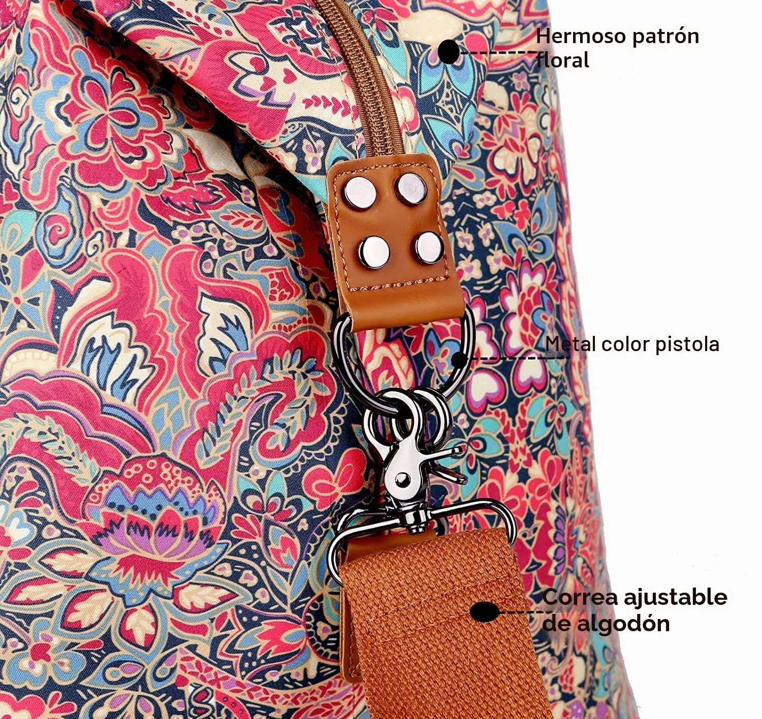 Bolsa de viaje extra grande para mujer 52L, bolsa de fin de semana, Weekender, equipaje de mano, ligera, HB-15