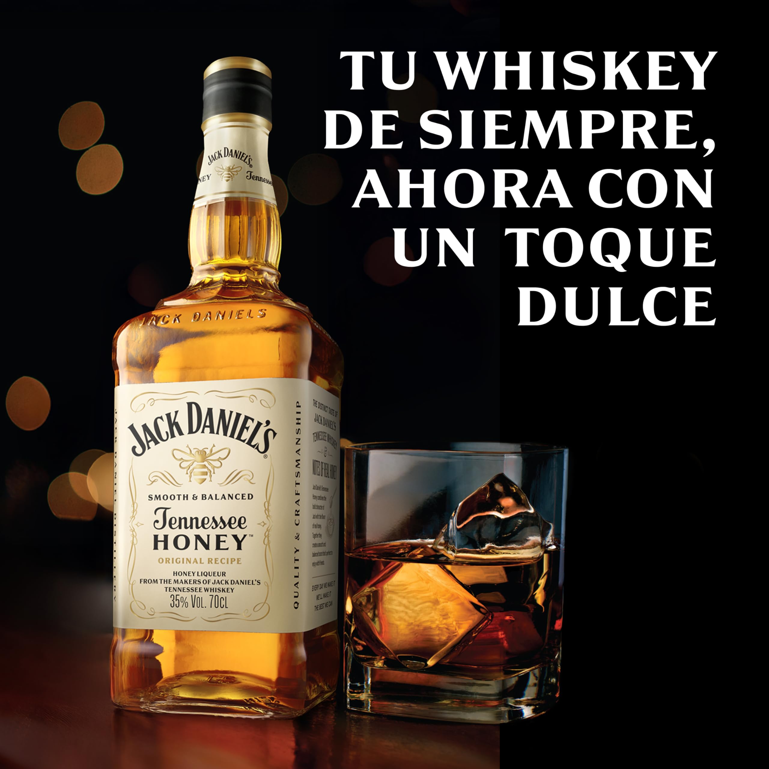 Jack Daniel's Tennessee Honey Whiskey, 35% Vol, 700ml