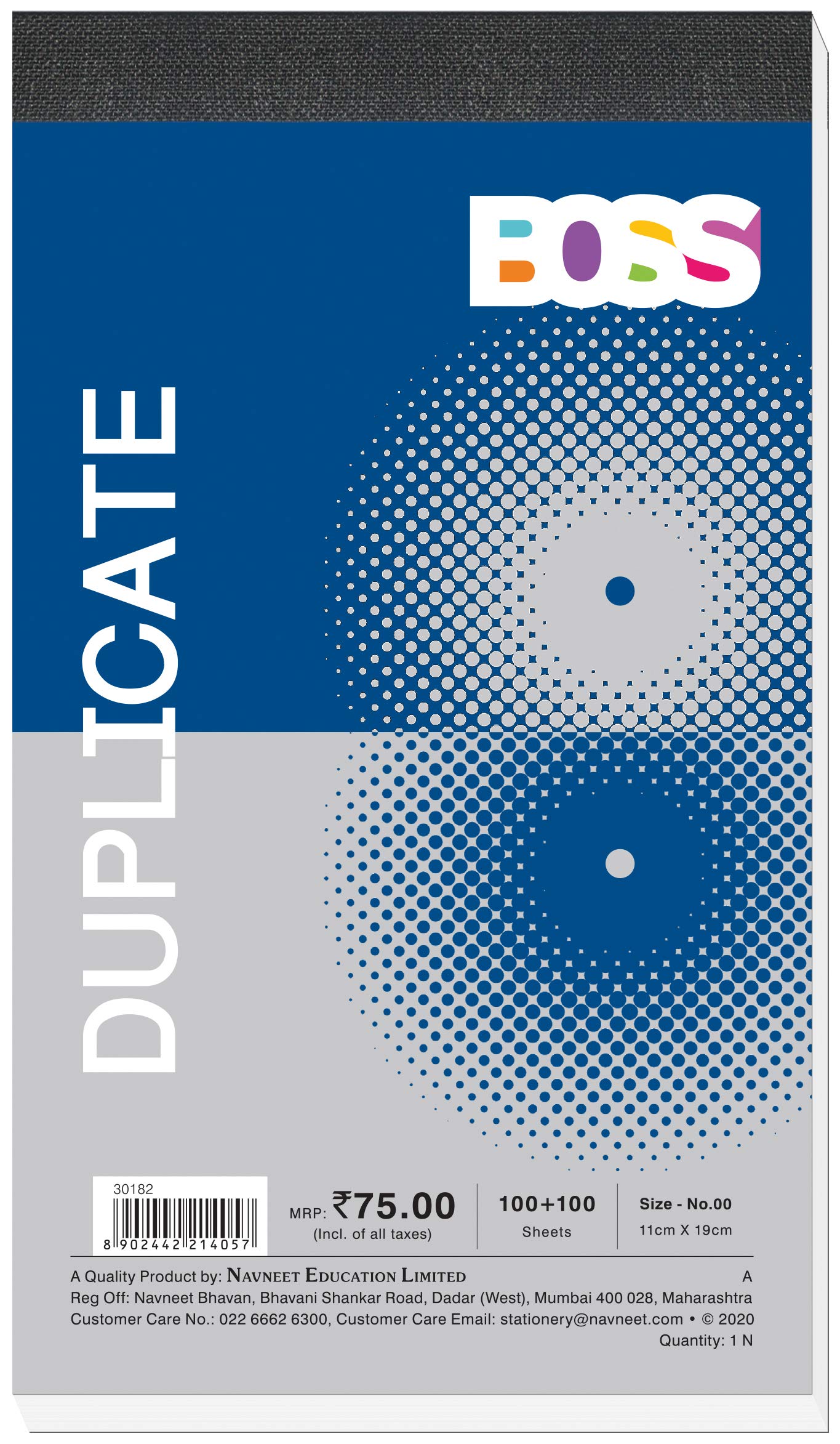 Duplicate Book | 200 Pages | Pack of 3
