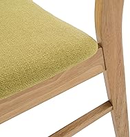 Vista 7 de Christopher Knight Home Lucious - Juego de comedor rectangular de patas curvas, juego de 5 piezas, roble natural / té verde