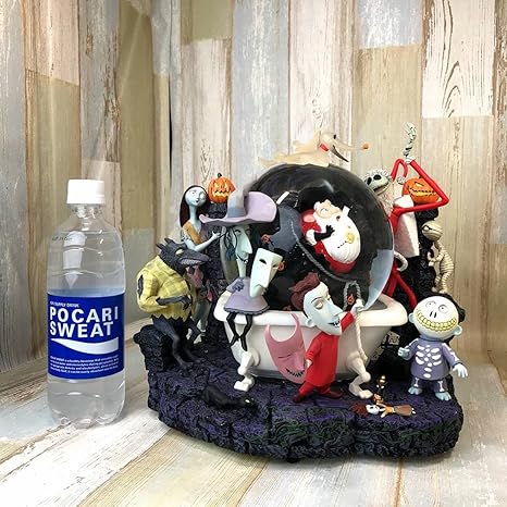 Amazon 特大 ナイトメア ビフォア クリスマス スノーグローブ 激レア オルゴール スノーボール ディズニー 箱アリ ジャック オルゴール おもちゃ