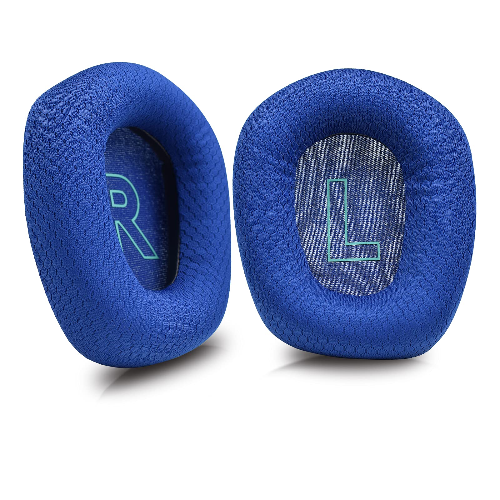 MOLGRIA Ear Pads Cushion, Replacement Fabric Earpads for Logitech G733 Wireless Gaming Headset (Blue)