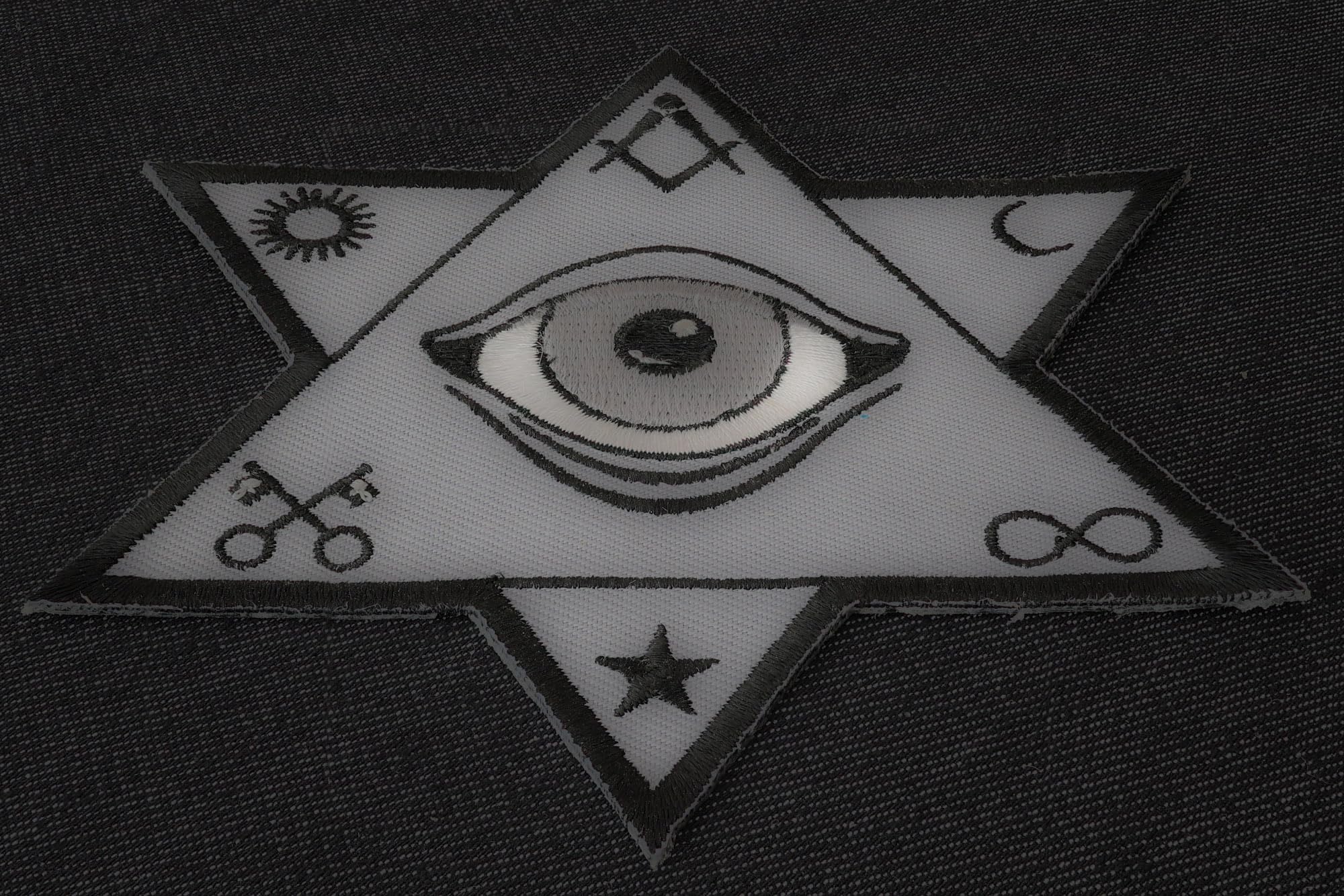 Amazon.com: Illuminati Sign Patch (P7795) : Arts, Crafts