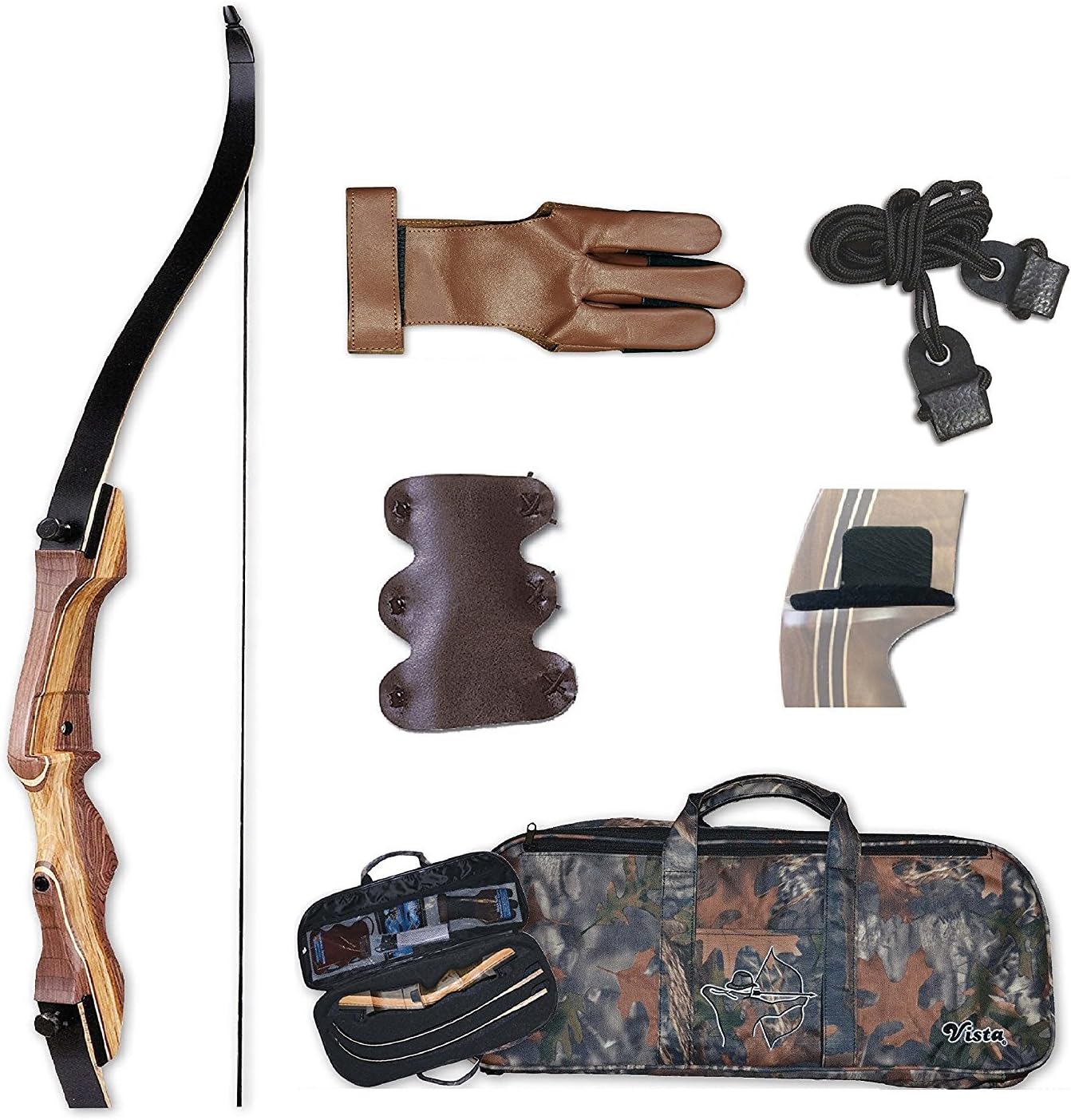 Samick Sage Take Down Recurve Bow Starter Package Bow Kit