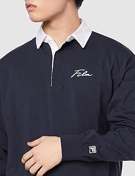 Amazon | [フィラ] ラガーシャツ 長袖 メンズ トップス ブランド ワン