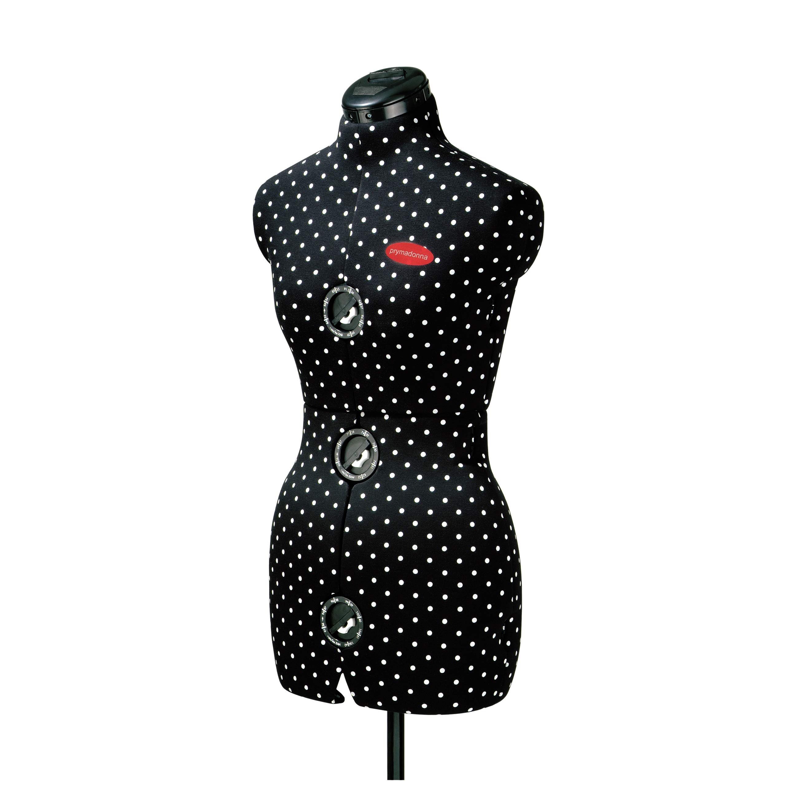 Prym 611752 Prymadonna - Busto da Sarto a Pois, Taglia S