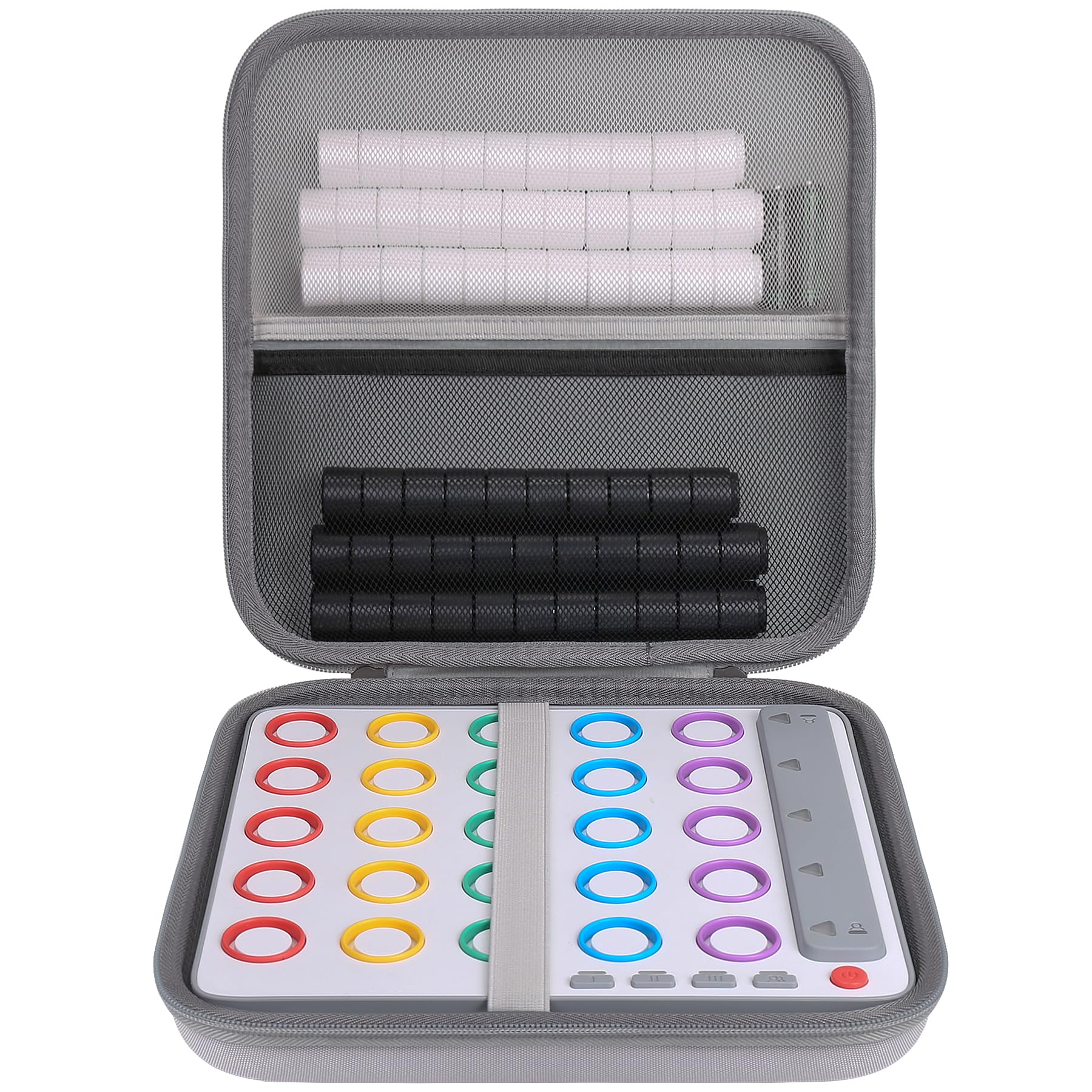 Aenllosi Hard Storage Case Compatible with GiiKER Smart Four 3D AI-Powered 4 in a Row Game,Protective Organizer for Strategy Board Games & Accessories (Case Only)