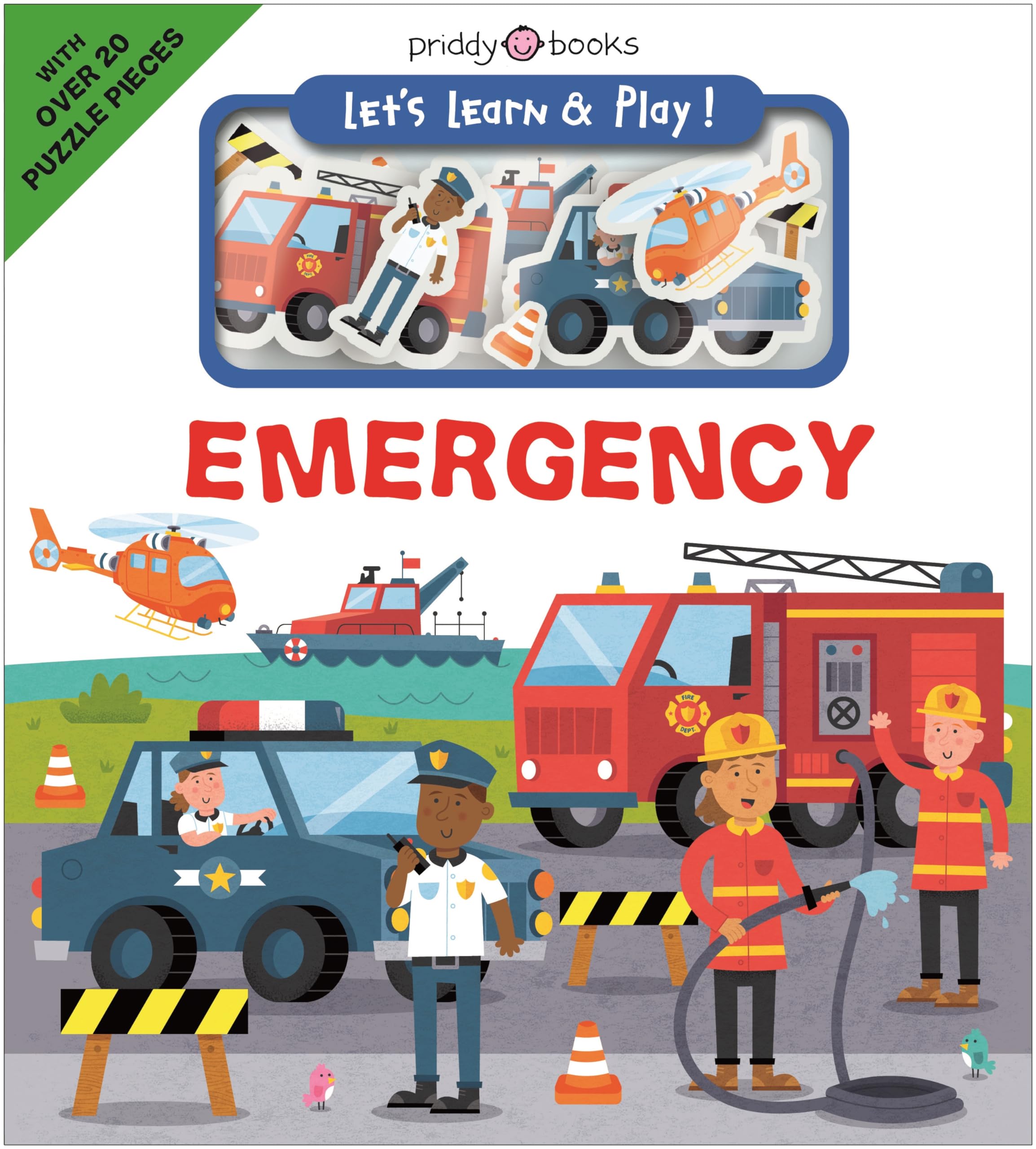 Roger Priddy - Let's Learn & Play Emergency - Board Book