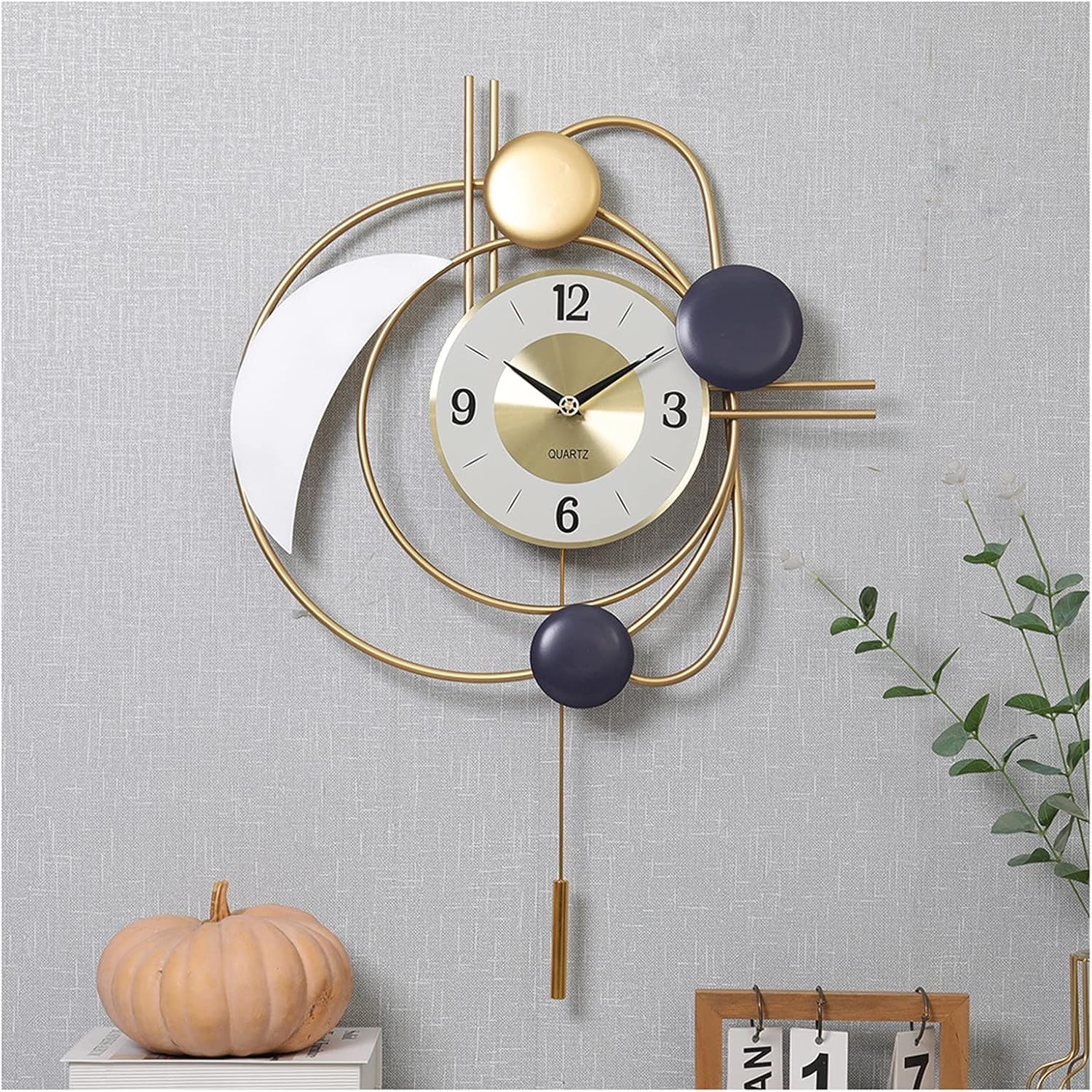 Craft2lance Wall Clock Decor Art Sculpture Clock for Home Office Living Room Bedroom Restaurant Cafe (30 Inches/ 76 Cms) (B0DFHFZPVK) Amazon Price History, Amazon Price Tracker