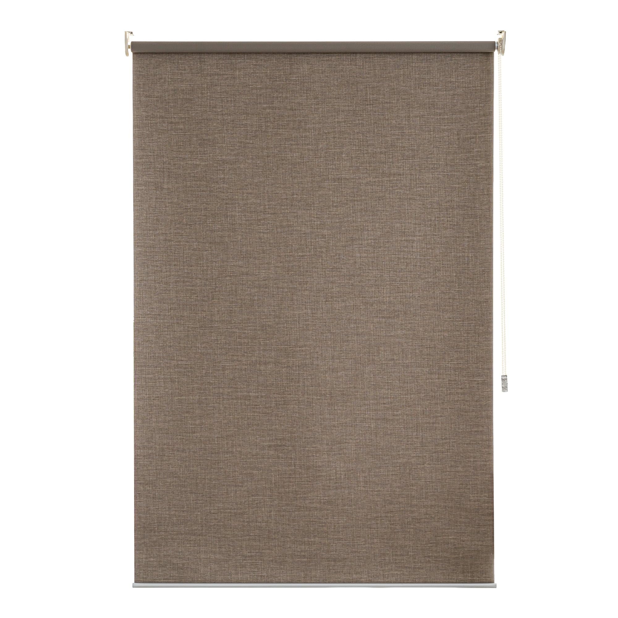 Kauai Store enrouleur occultant total pour intimité et obscurité totale, tissu certifié Oeko-Tex, sans danger pour les enfants (taupe)
