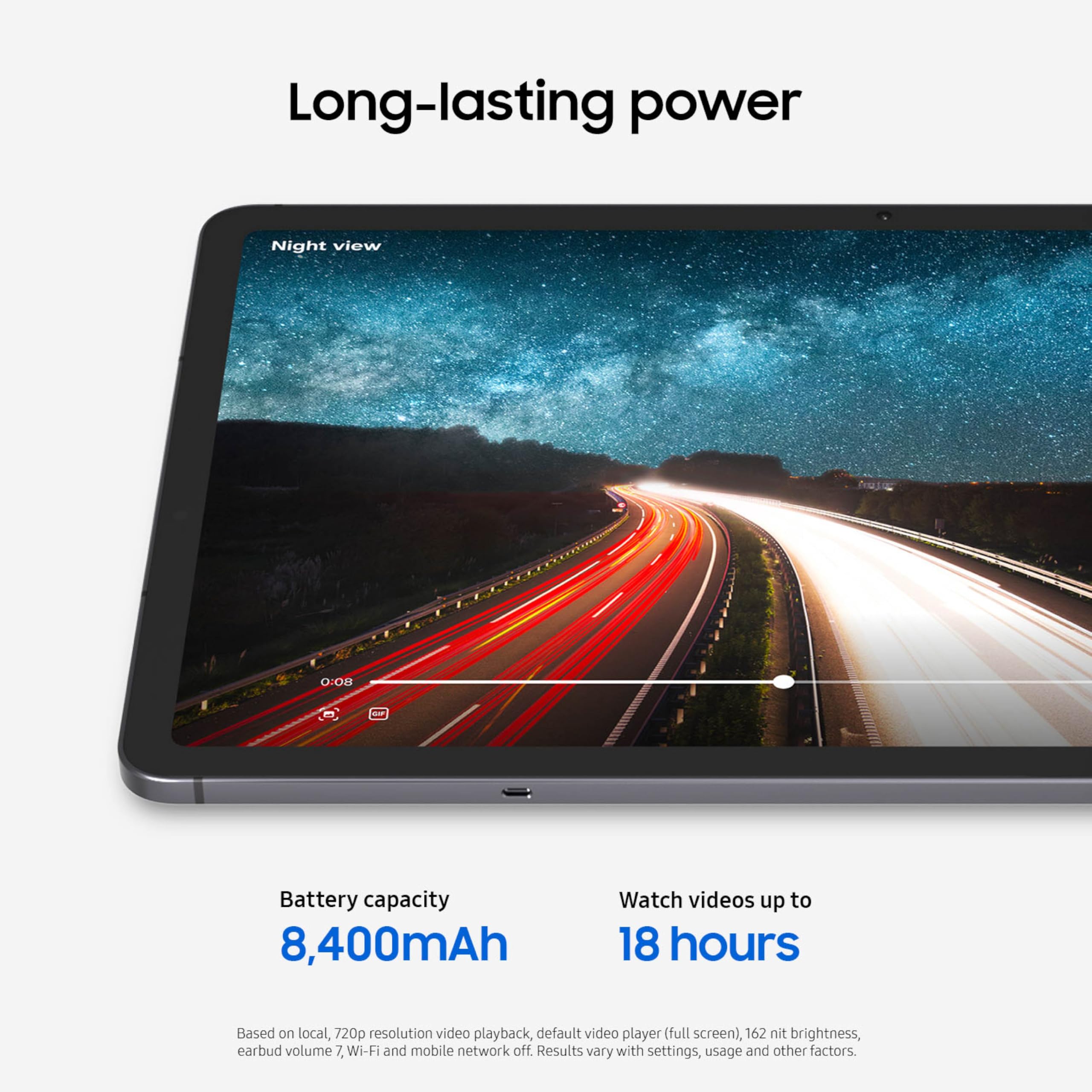 Samsung Galaxy Tab S11 512 GB WiFi Android Tablet, Large Display, Durable, Slim, Light, High Performance, Long Battery Life, S Pen for Note-Taking, AI Assist, US Version, Gray