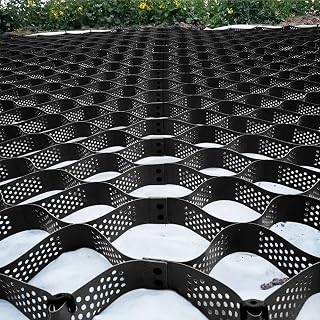 Geo Grid Ground Grid Polyethylene, Heavy Duty Ground Grid Paver for Garden Yard Garage Pathway & Light Truck Driveway, 2 Inch Thick (Color : WxH, Size : 3x9 m/10x30 ft)